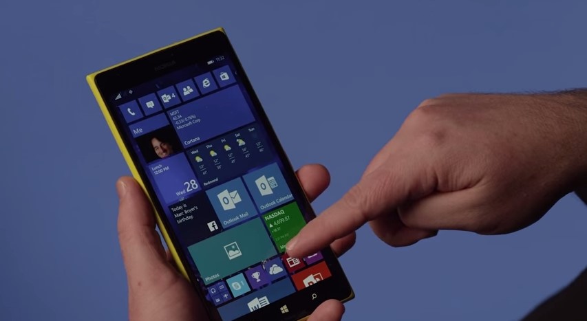 Новая сборка Windows 10 Mobile