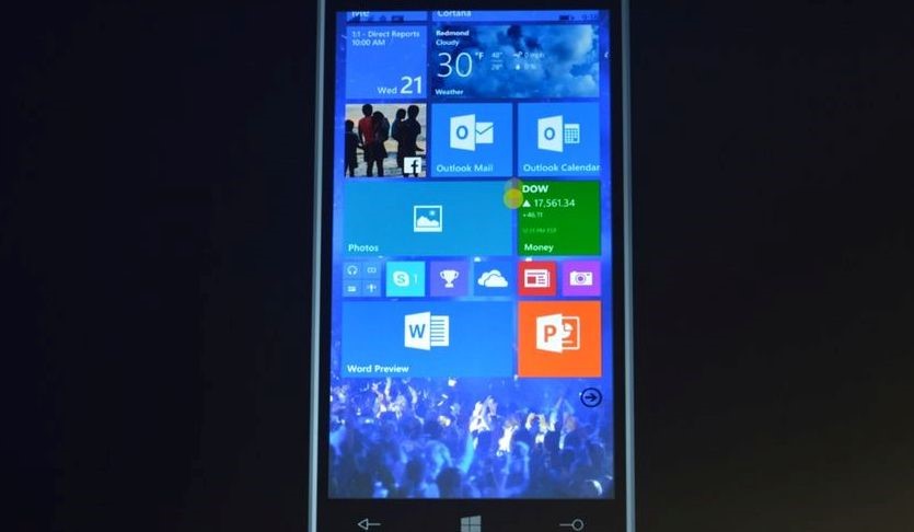 Windows 10 Mobile для телефонов