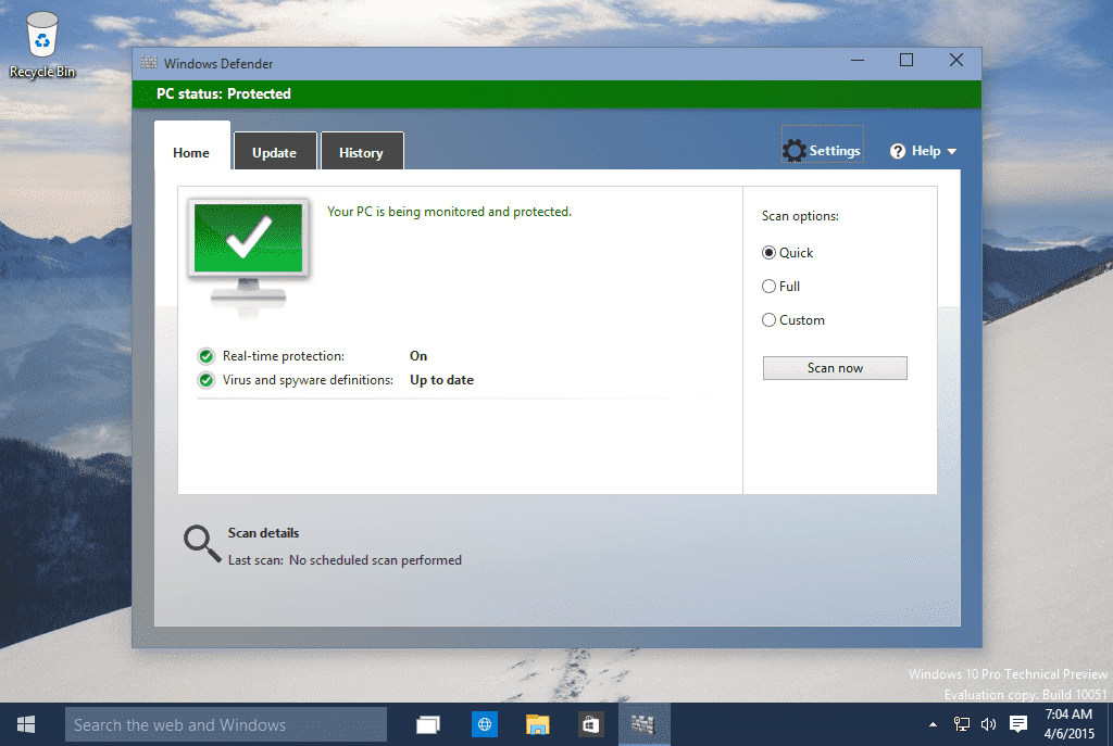 Windows 10 будет спрашивать разрешение об отправке файлов на сервер Microsoft