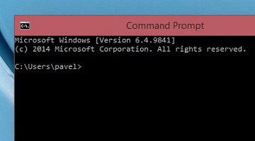 командная строка в Windows 10