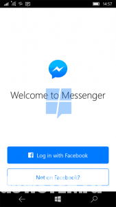 Facebook Messenger для Windows 10 Mobile