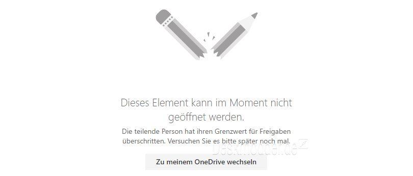 Ограничение OneDrive