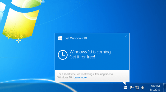 Get Windows 10 больше нет