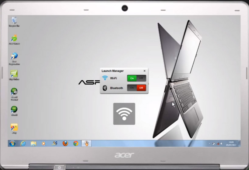 Acer Launch Manager