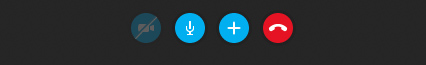 Кнопки в Skype