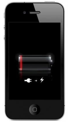 iPhone low battery