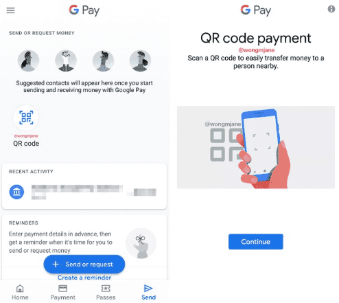 Google Pay QR