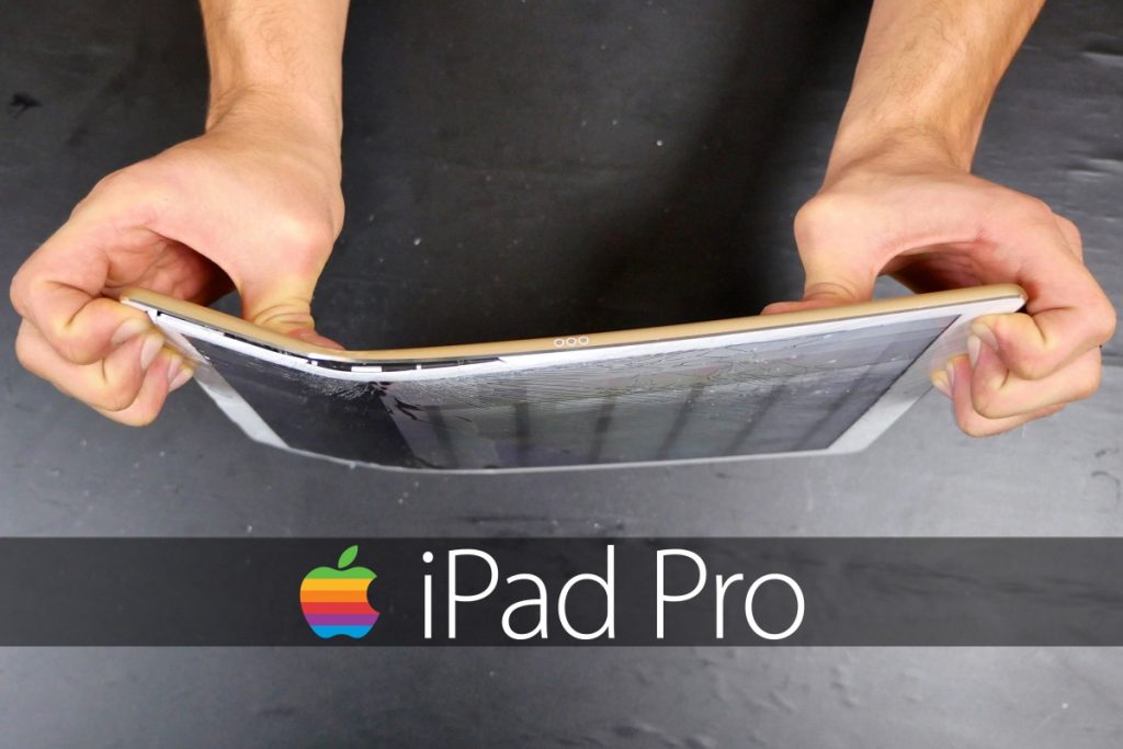iPad Pro гнется