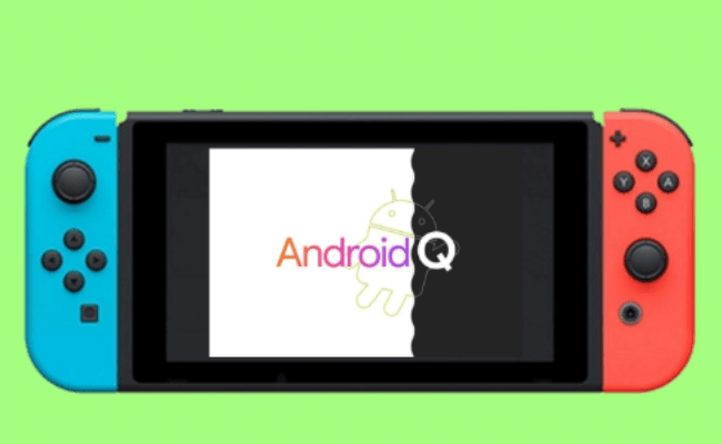 Android Q на Nintendo Switch