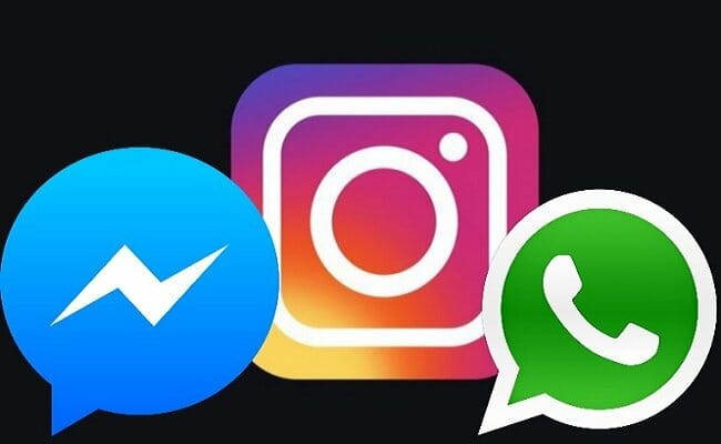Instagram, Facebook Messenger и WhatsApp