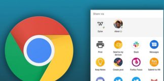 Chrome шаринг на другие устройства