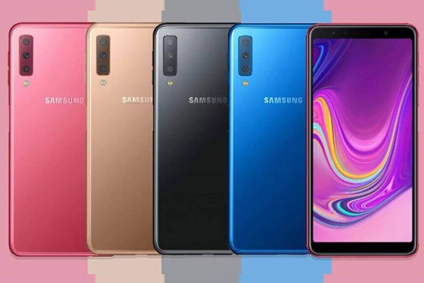 цветовая гамма Samsung Galaxy A7 (2018)