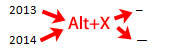 Alt-X