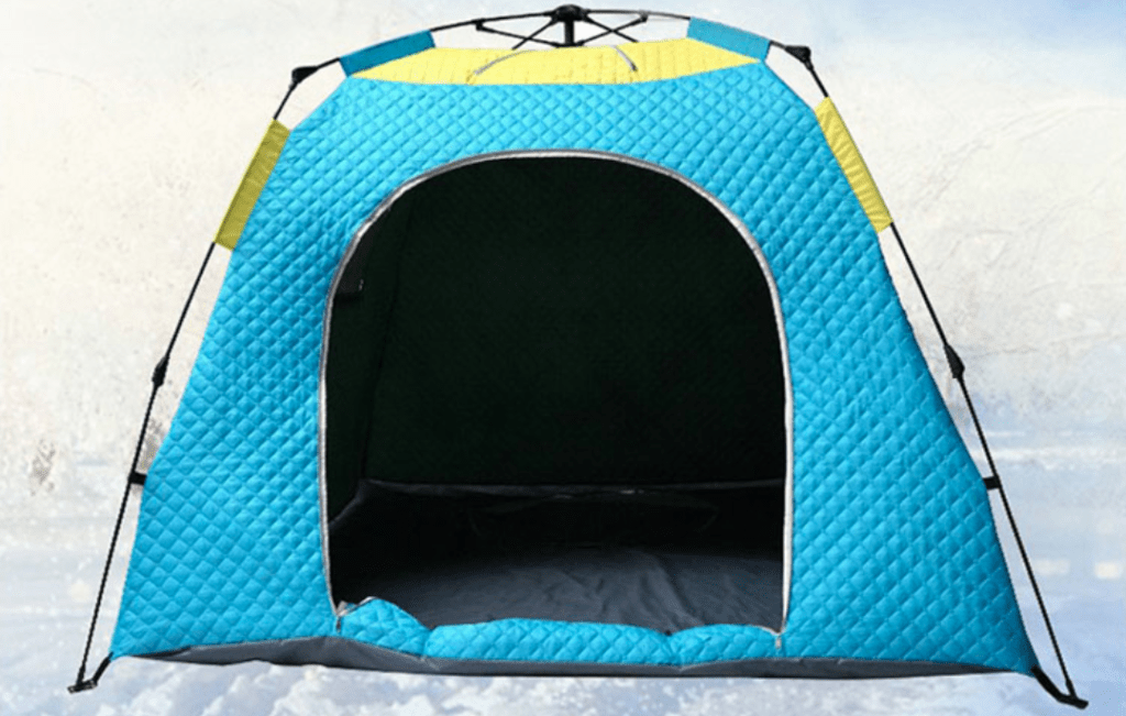 Зимняя палатка в форме полусферы на 2-3 человек