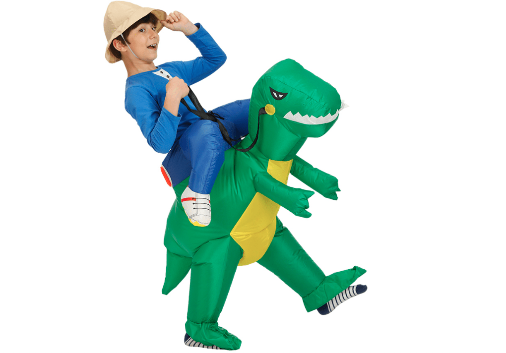 Надувной костюм динозавра KOOY