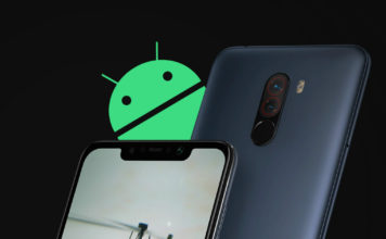 Pocophone F1 Android 10