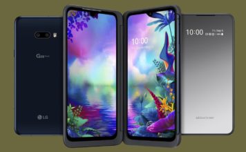 Дизайн LG G8X ThinQ