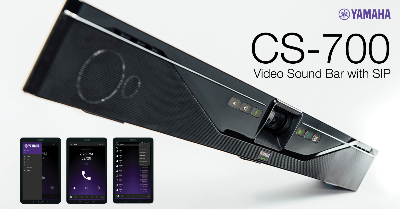 Дизайн видеосаундбара CS-700-SP от Yamaha