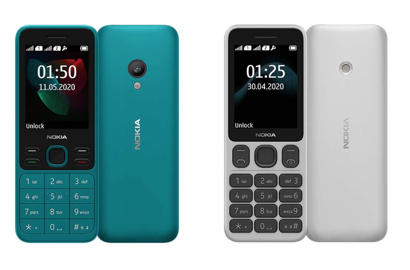 Смартфоны Nokia 125 и Nokia 150