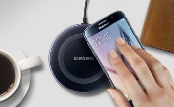 Веспроводное зарядное устройство от Samsung