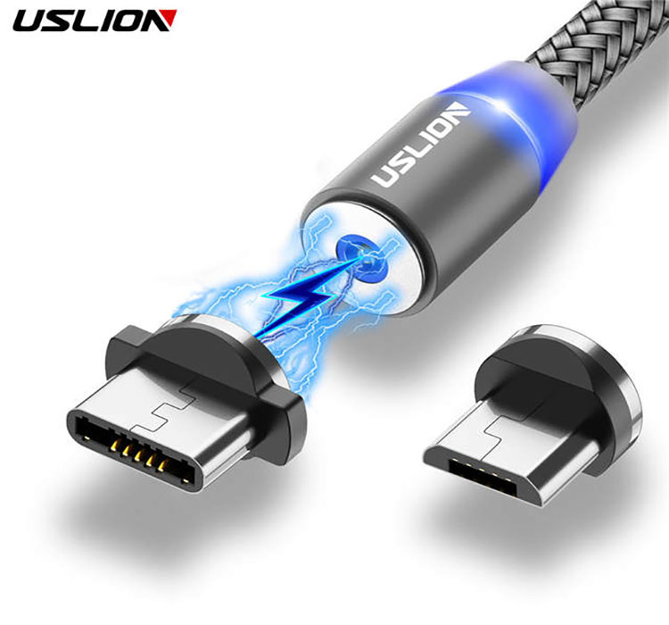 Магнитный USB кабель для зарядки USLION
