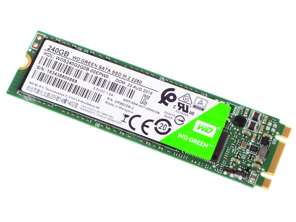 WD Green PC SSD SATA M.2 2280 