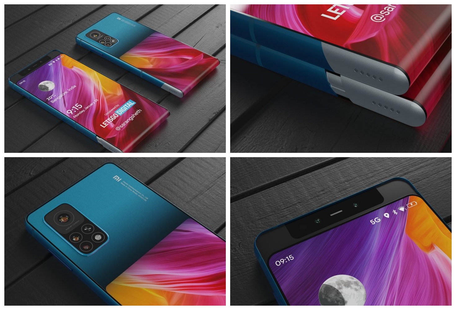 Xiaomi запатентовала новый дизайн смартфона-слайдера